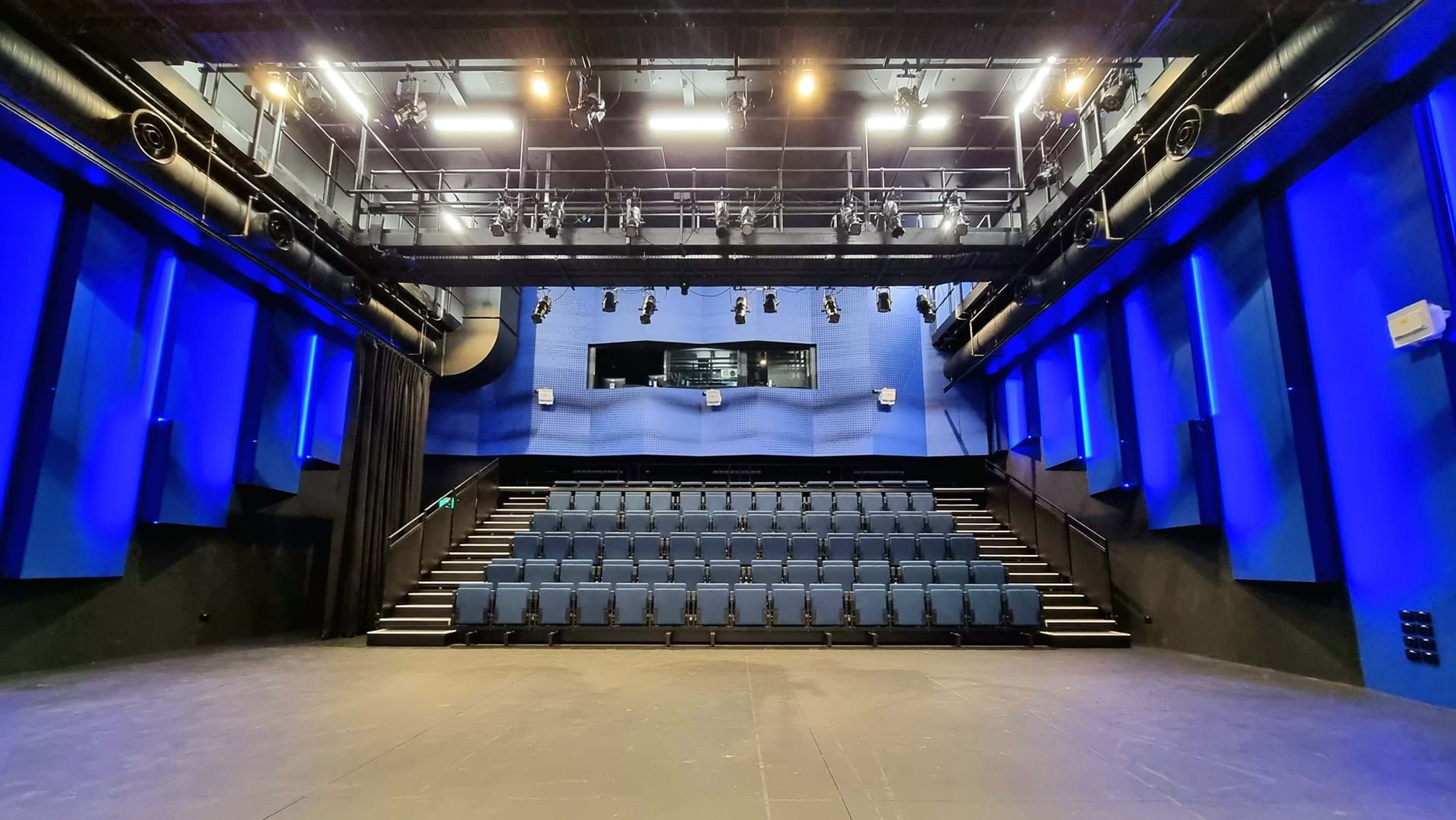 Profurn's retractable seating installation at the University of Melbourne