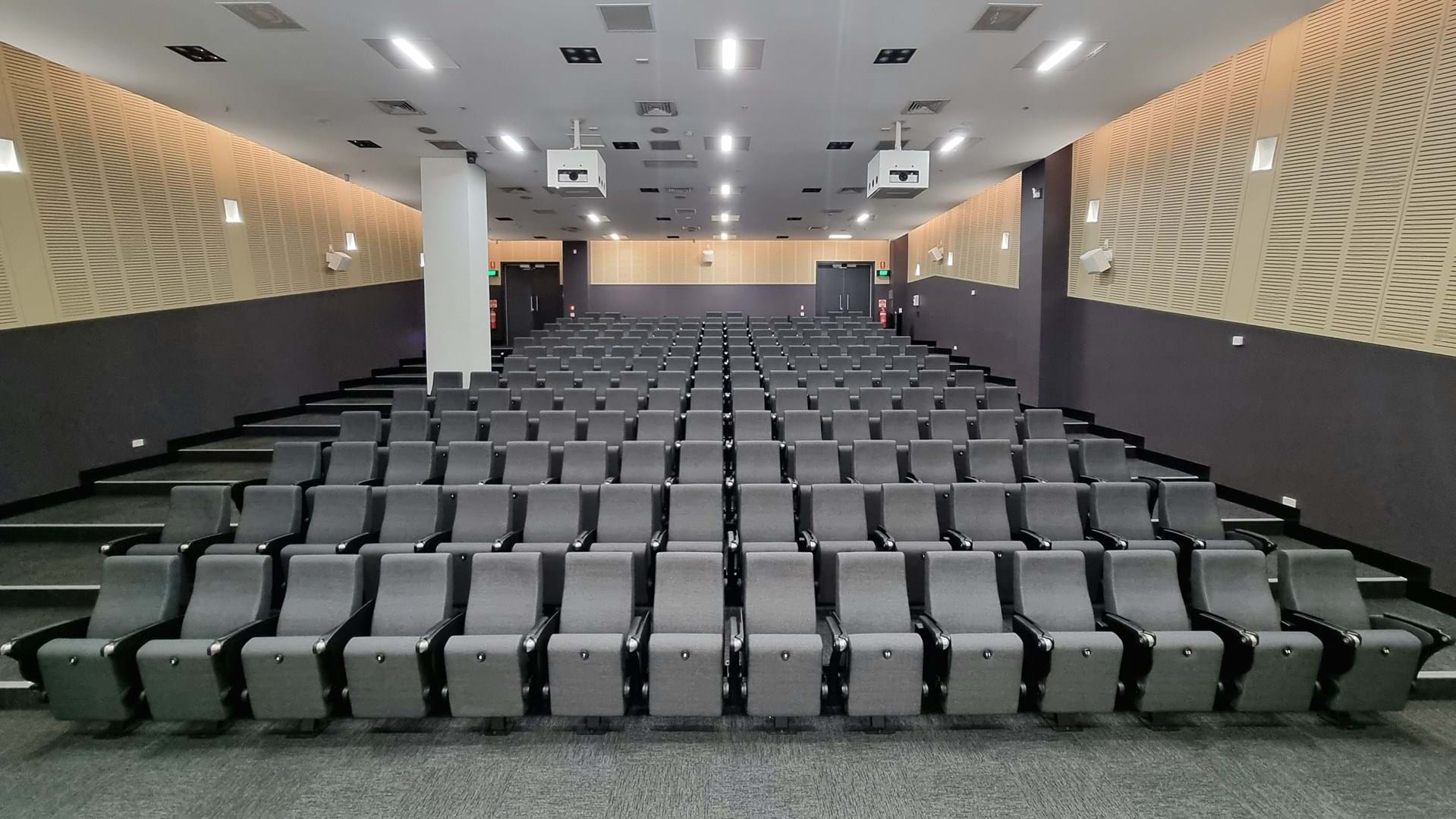 Profurn's lecture theatre seating installation at the University of Melbourne